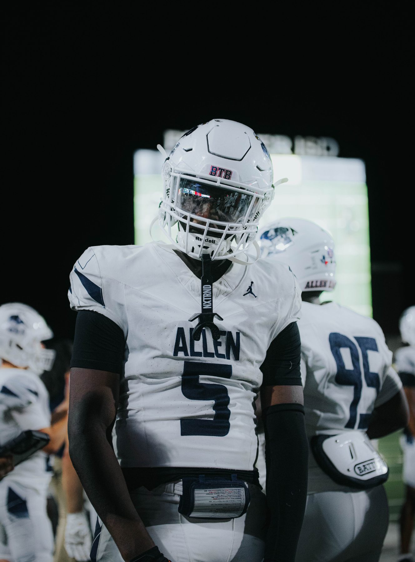 Texas high school football players compete during Week 4 action